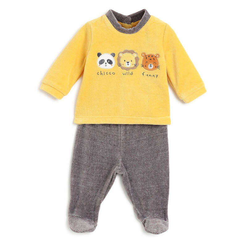 Infants Applique Sweater with Leggings image number 0